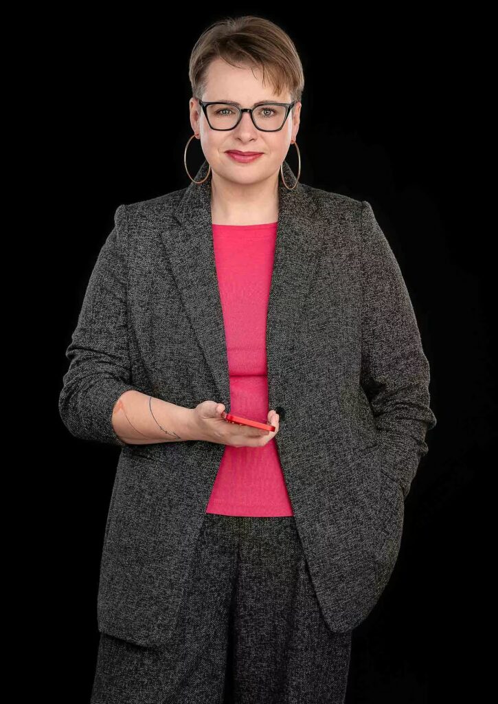 Portret liderki z akcentem kreatywności i stylu – BoCerba Photography - Bożena Cerba, Kraków