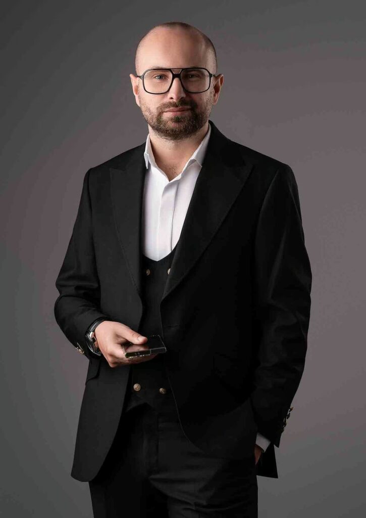 Zdjęcie wizerunkowe bankowca podkreślające profesjonalizm – BoCerba Photography - Bożena Cerba, Kraków